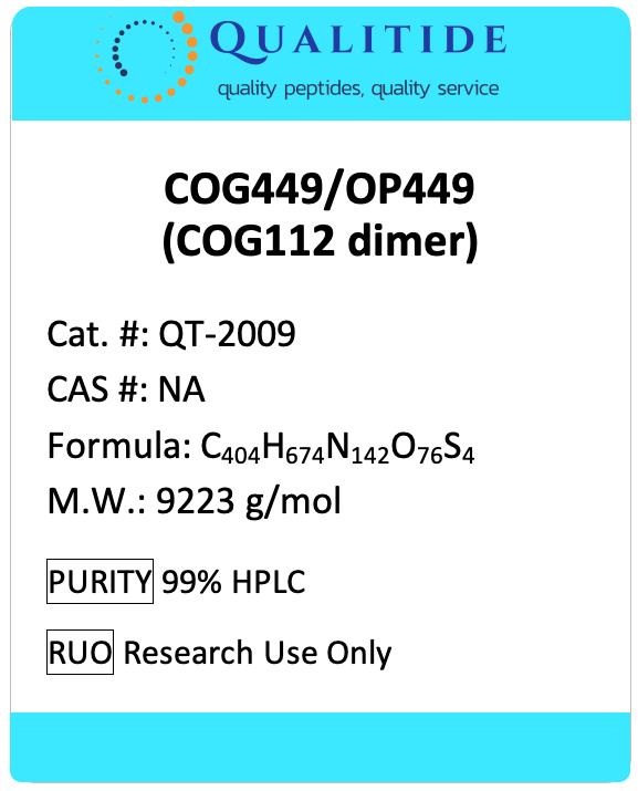 COG449 (OP449), PP2A activator and SET inhibitor