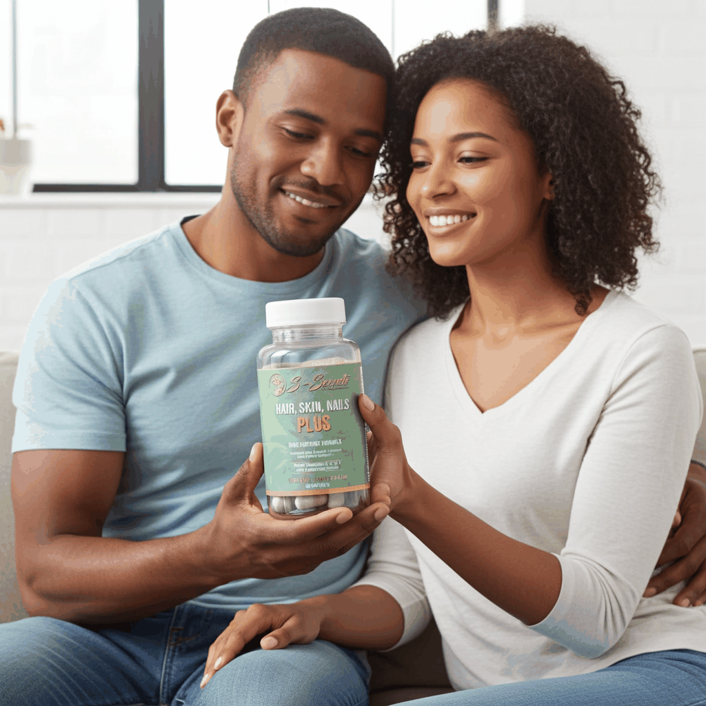 Biotin for Hair Skin Nails - Extra Strength 5000mcg Supplement with Vitamins A, C, D, E & Zinc