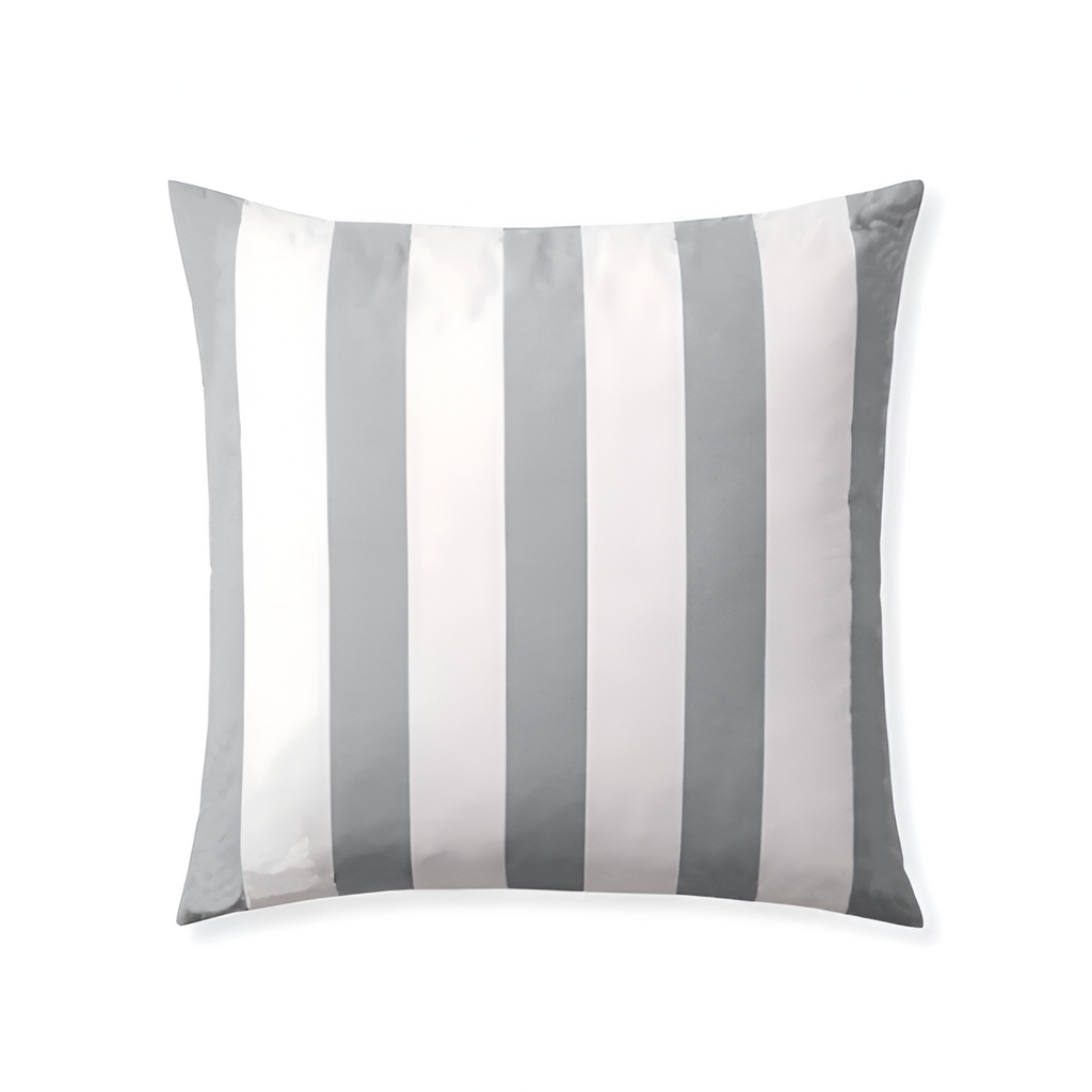 400TC Stripe Border Frame Cotton Sateen Duvet Cover Set