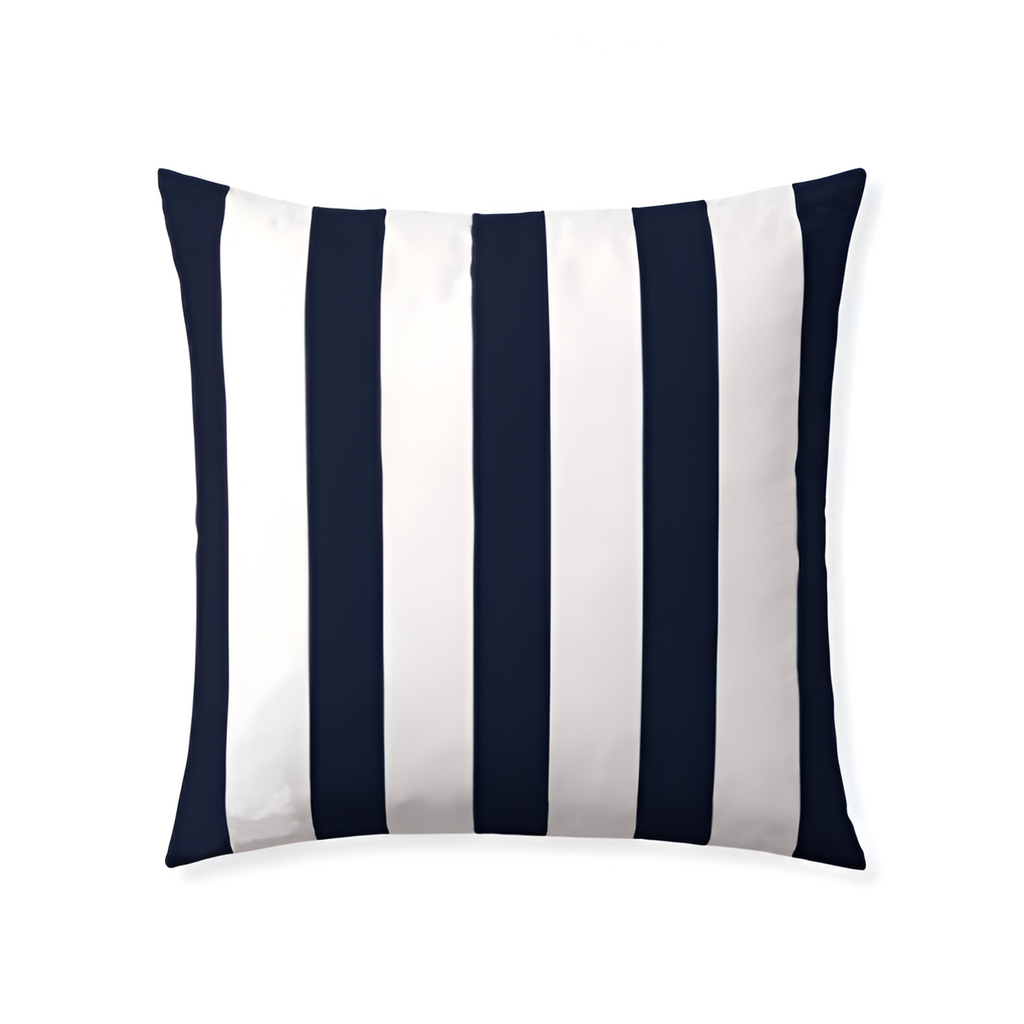 400TC Stripe Border Frame Cotton Sateen Duvet Cover Set