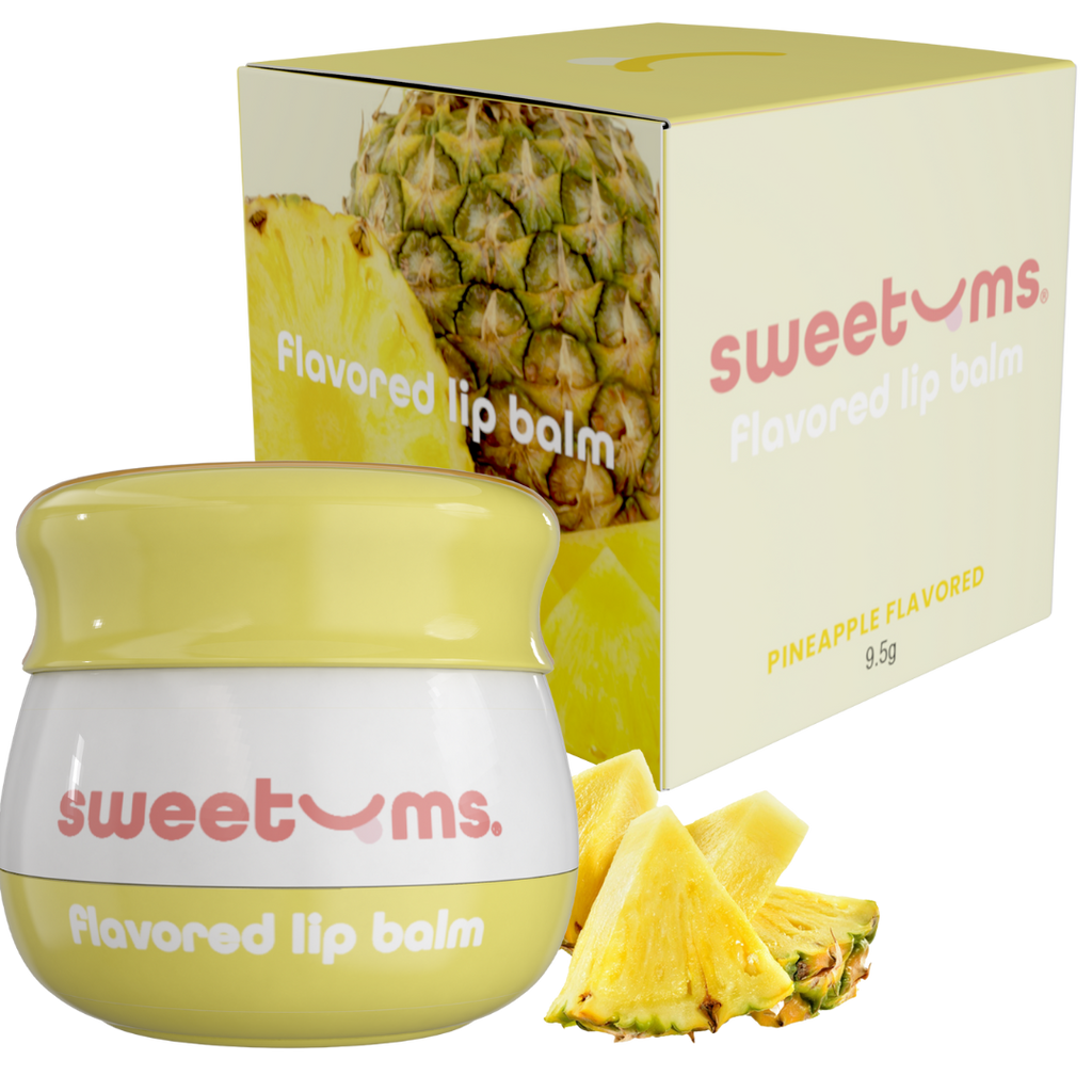 Sweetums Pineapple Flavored Lip Balm