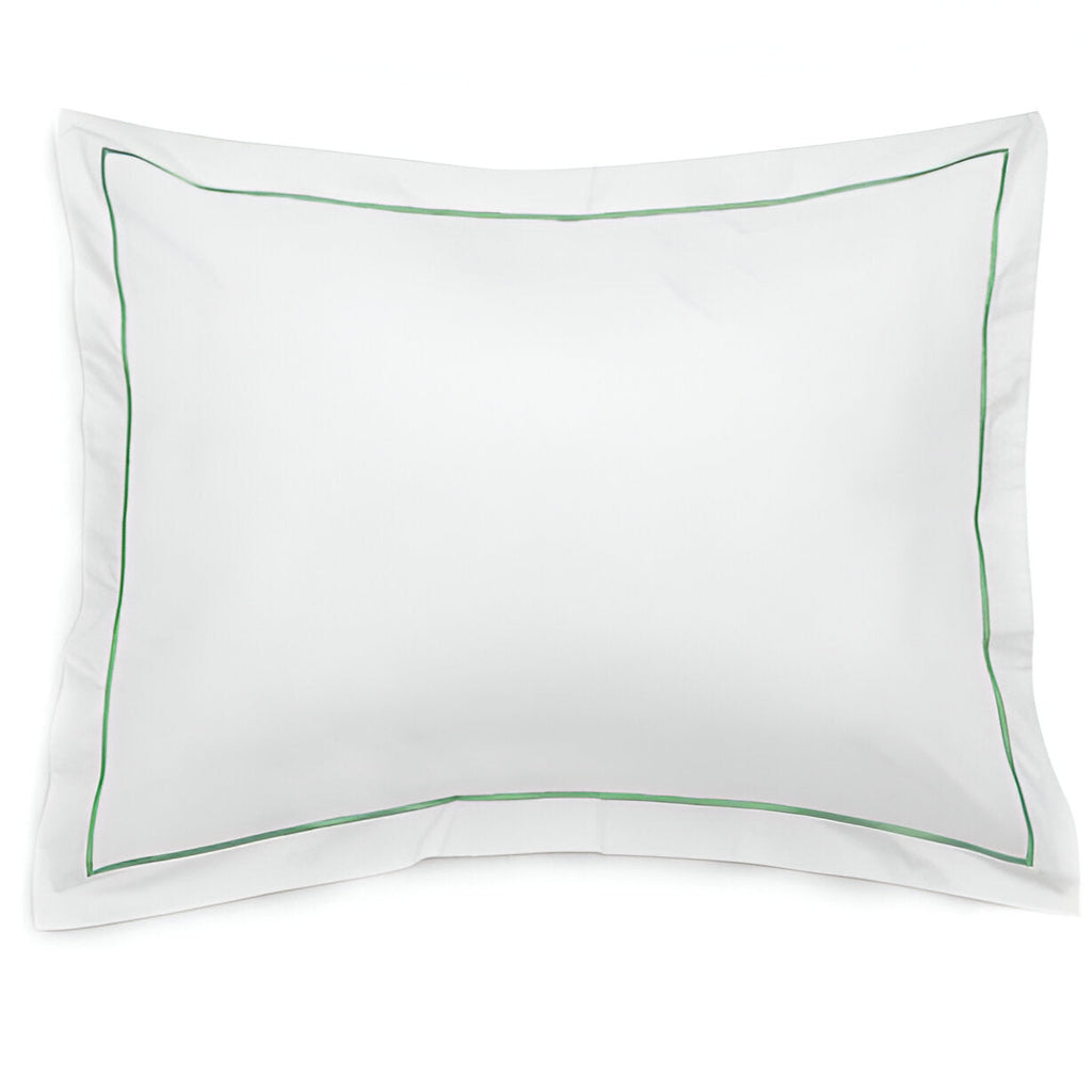 400TC Single Embroidery Sateen Solid Cotton Round Duvet Cover Set