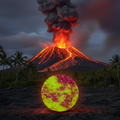 Volcano Shampoo Bar